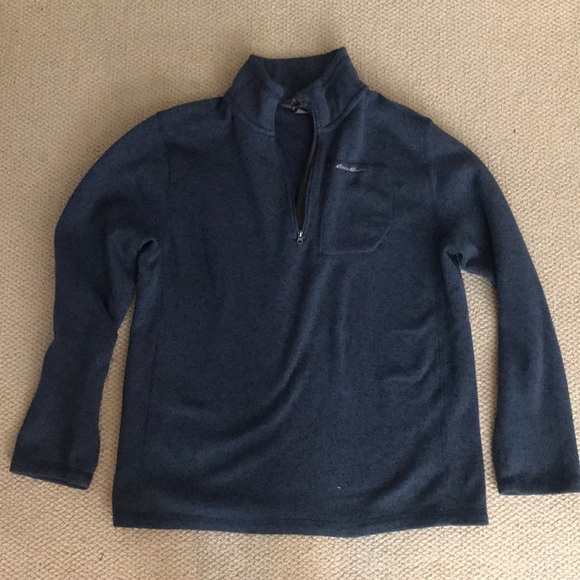 Eddie Bauer Men’s Large Quarter Zip - Picture 2 of 5